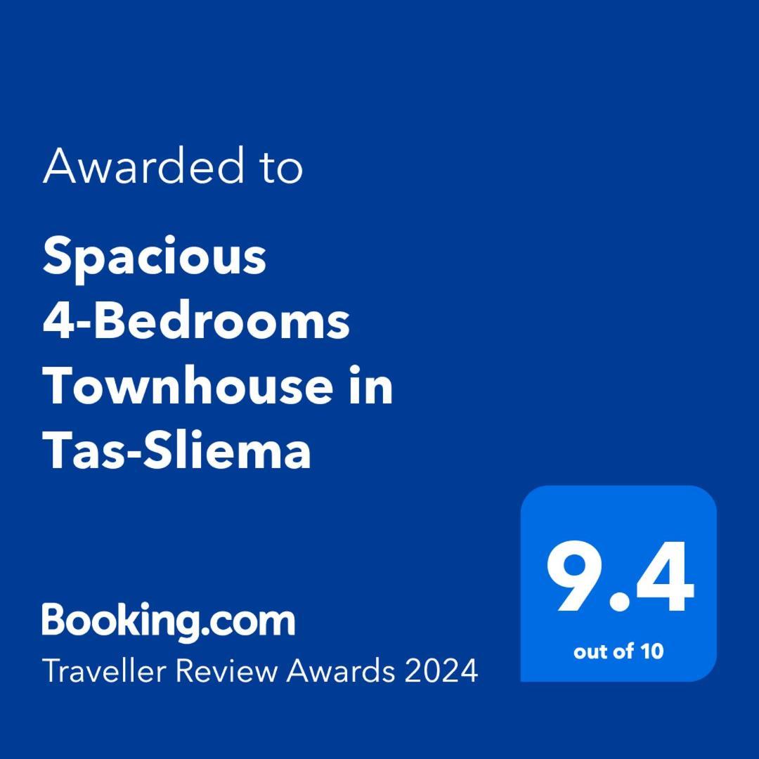 Spacious 4-Bedrooms Townhouse In Tas-Sliema Luaran gambar